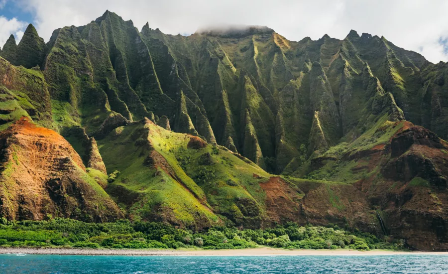 Kaui's dramatic Napali Coast